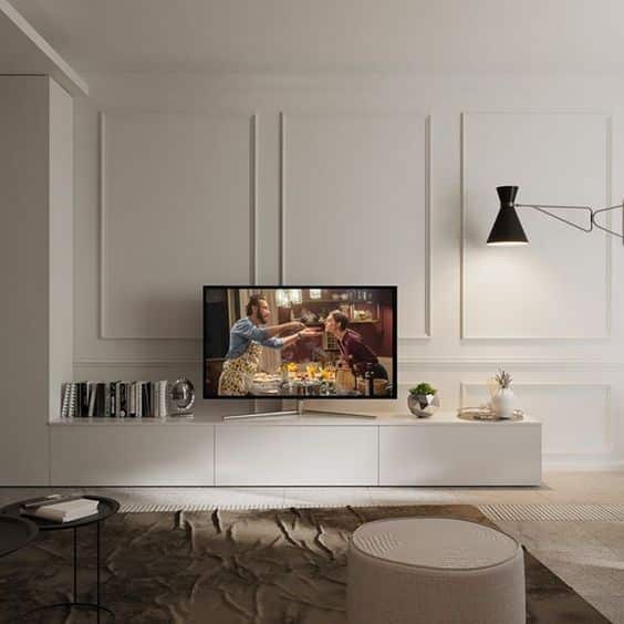Tv com ou sem suporte? 2 suporte tv 1
