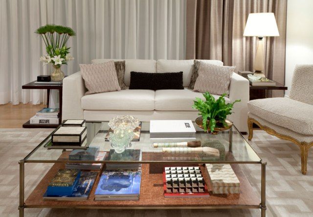 Mesas de Centro e Laterais - 10 modelos Lindos e Funcionais!