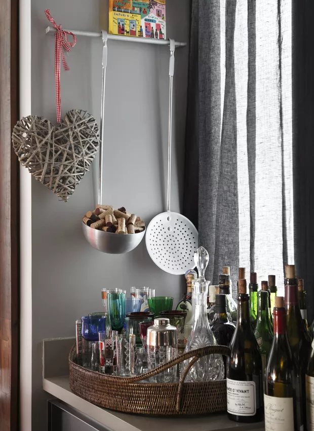 Decoração com garrafas e rolhas de vinho 4 vinho e rolha 3