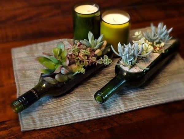 Decoração com garrafas e rolhas de vinho 3 vinho e rolha 5