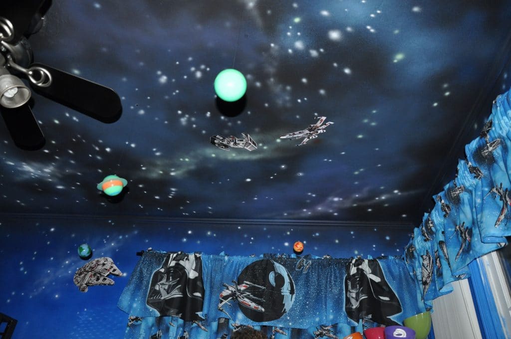 Teto decorativo de Guerra nas Estrelas4