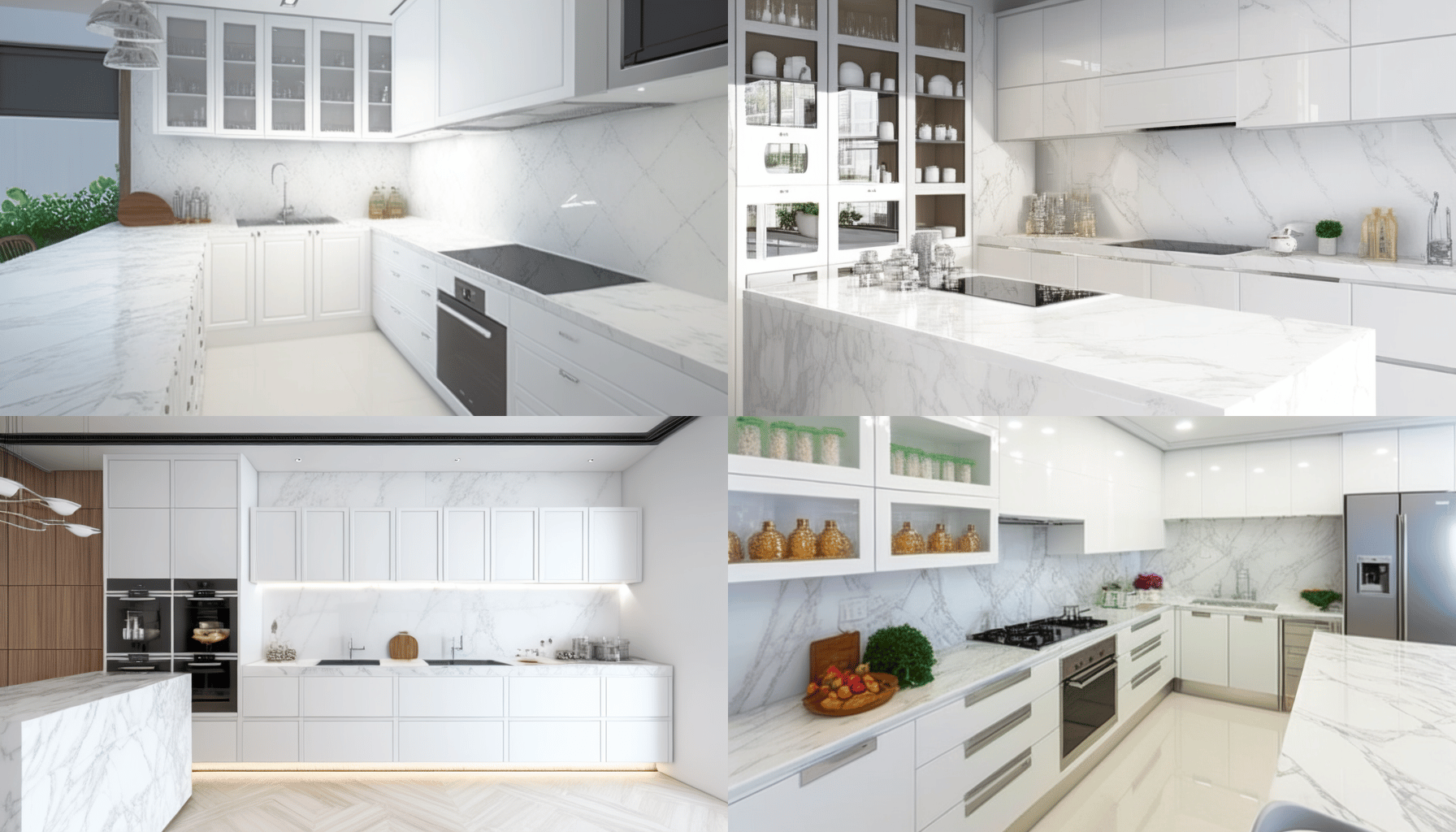 Cozinha monocromática: um toque moderno e sofisticado à sua cozinha. 1 cozinha monocromatica