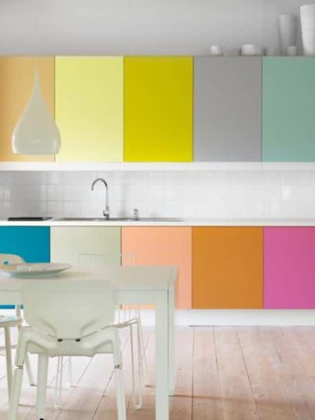 Colorful Kitchen – Give your kitchen a new look!