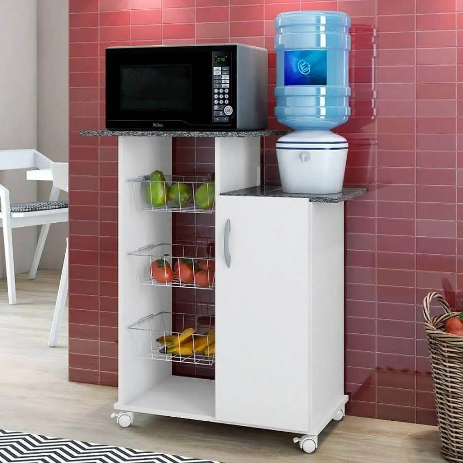 fruteira com suporte