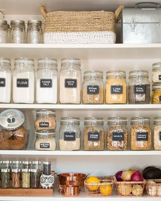 Ideias de organização de cozinha 2 ideia