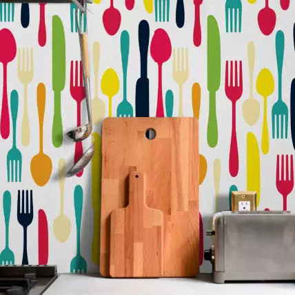 papel de parede para cozinha colorido3