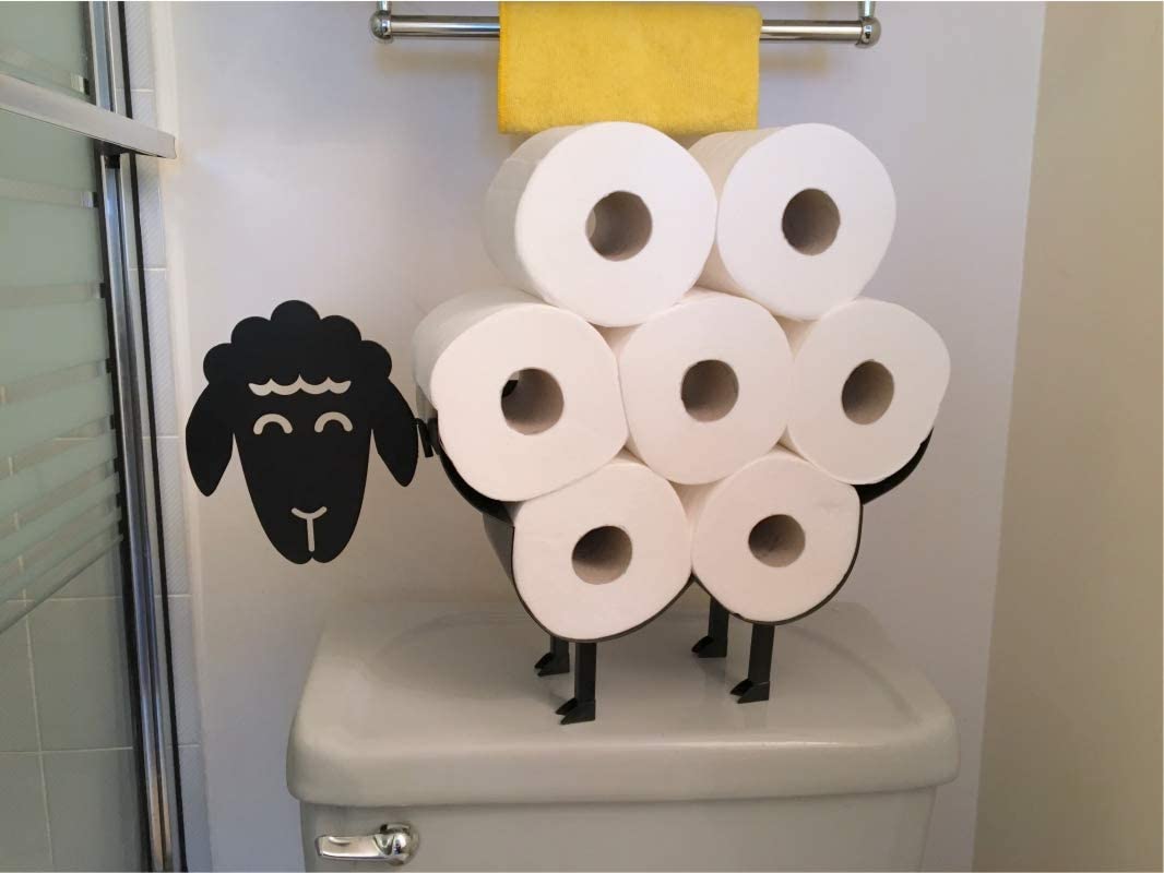 Suportes engraçados de papel higiênico 1 porta papel8