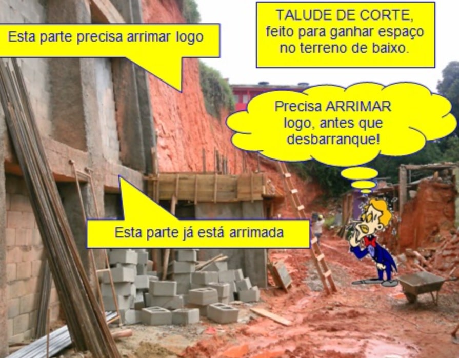 Muro de arrimo - Beleza e segurança para seus projetos! 4 Muro de arrimo - Beleza e segurança para seus projetos!