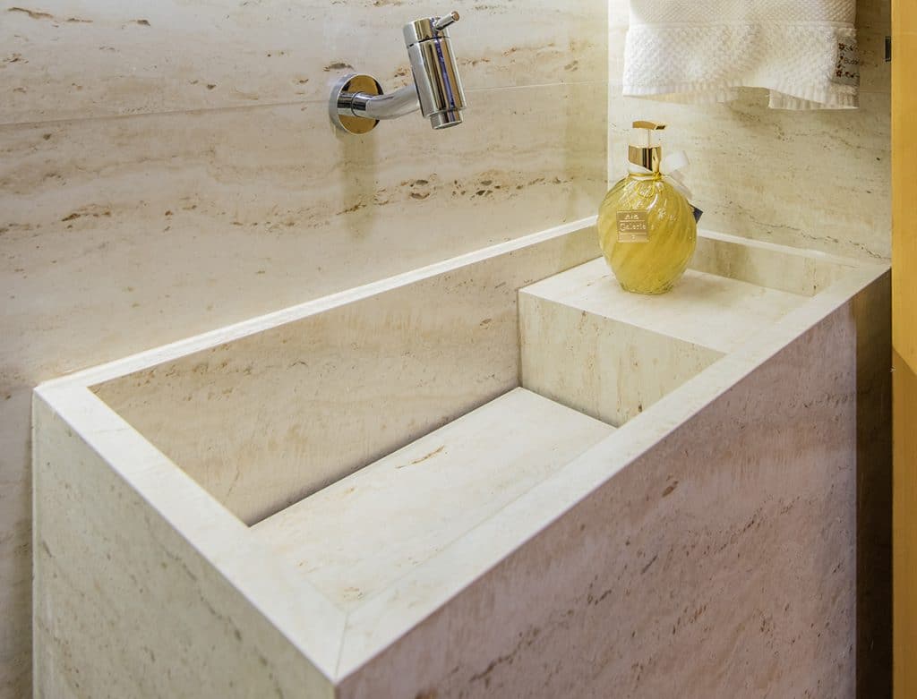 Vantagens da bancada de porcelanato para banheiro bancadaporcelanato17