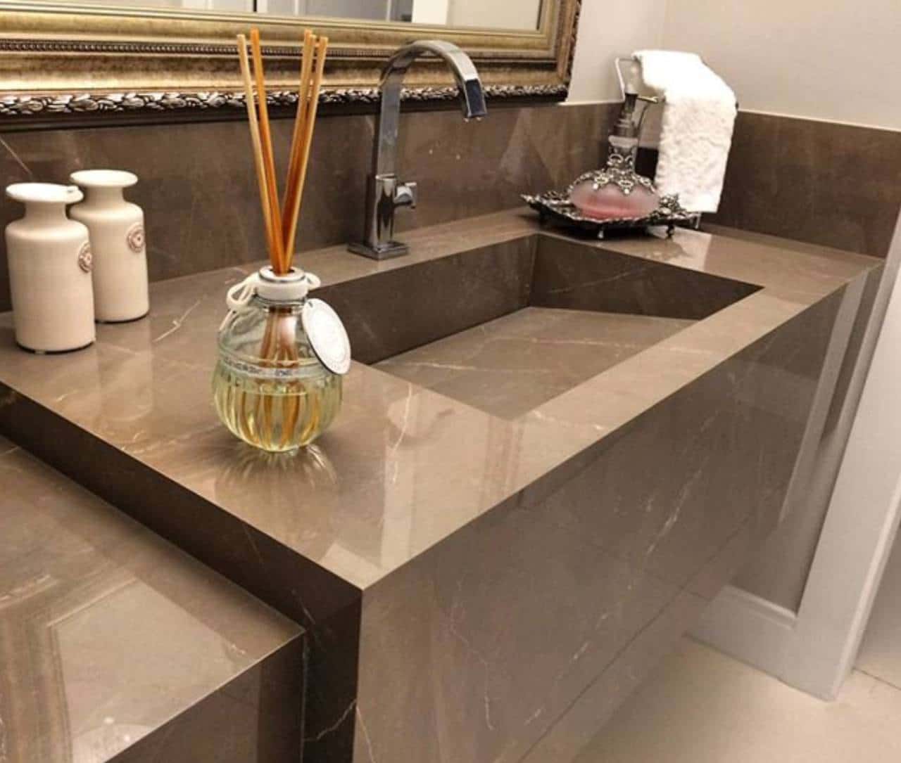 Vantagens da bancada de porcelanato para banheiro bancadaporcelanato18