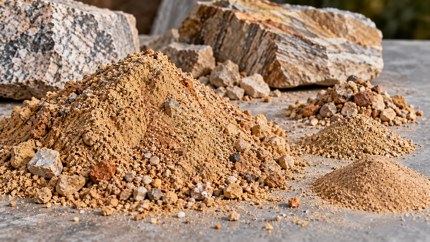 Saibro: o que é, para que serve e onde é utilizado na construção 13 Características do saibro com partículas arenosas, siltosas e fragmentos minerais