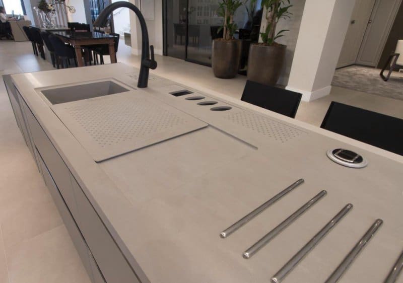 Bancada de corian corian