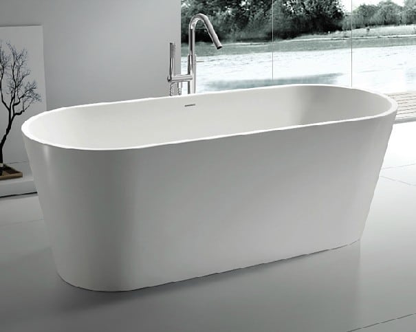 Banheira de corian corian6