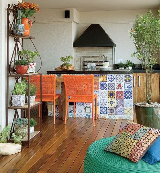 Como decorar com o ladrilho hidráulico? ladrilho16