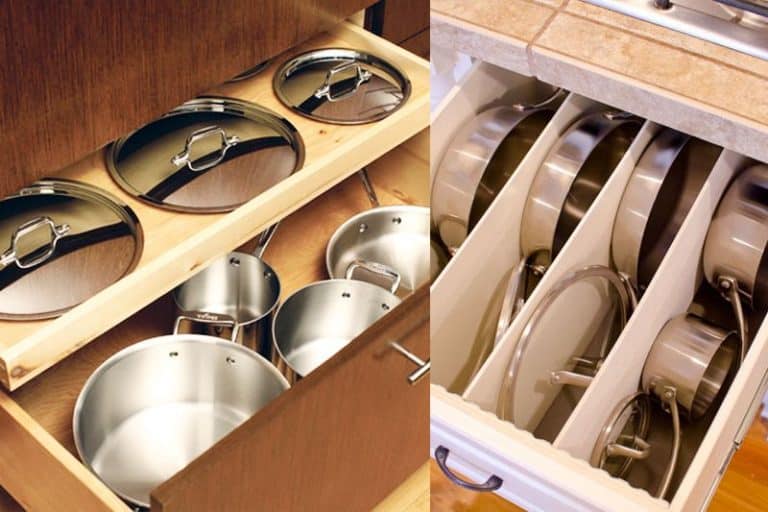 12 Truques para manter sua cozinha organizada e visualmente deslumbrante! 9 organizar panelas na cozinha dicas para organizar a cozinha