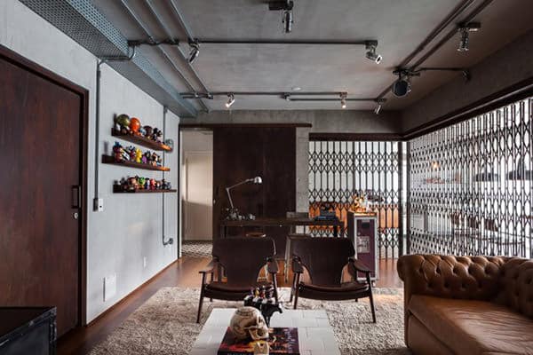 Como deve ser a instalação da porta pantográfica? pantografica3