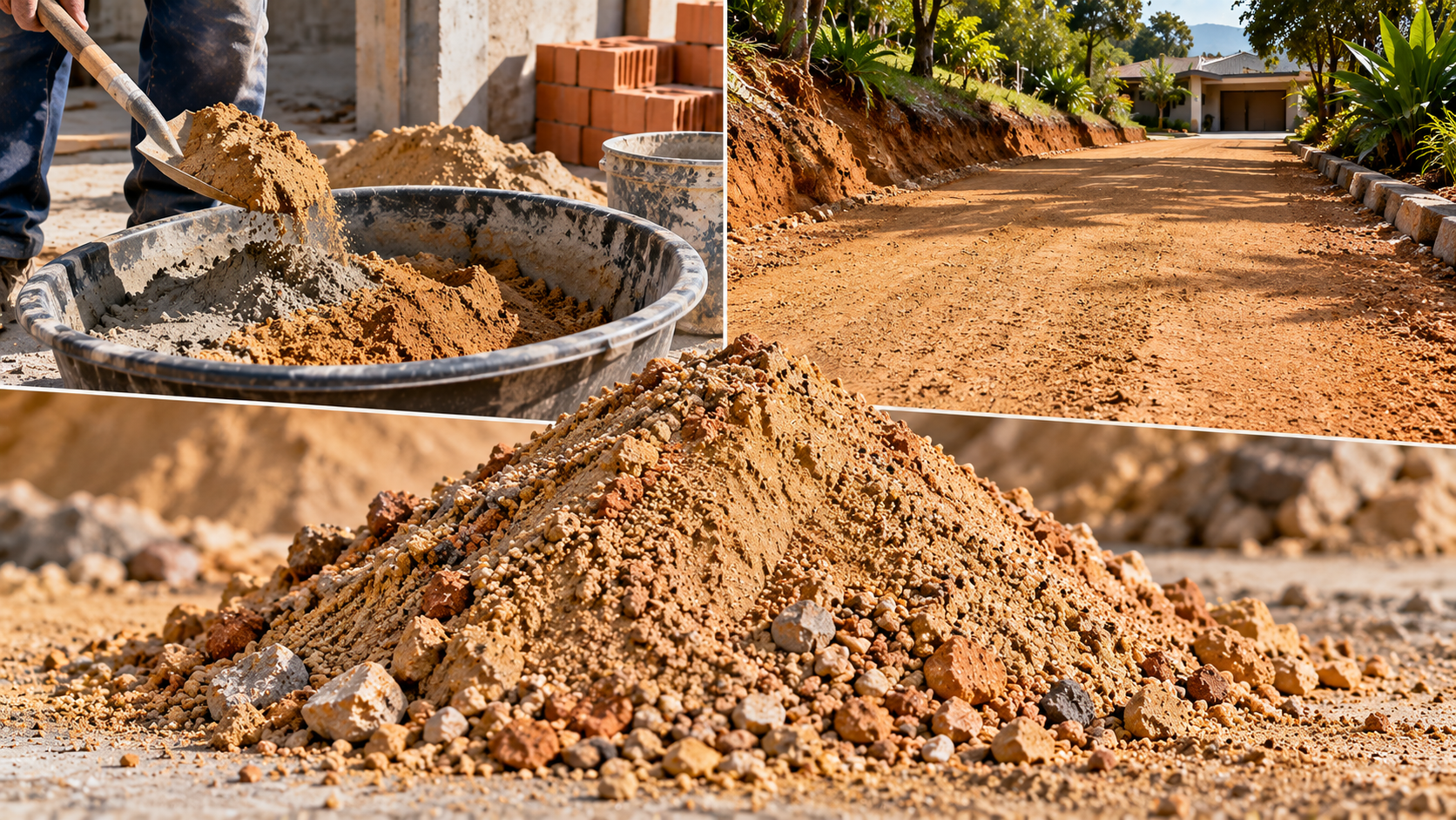 Saibro: o que é, para que serve e onde é utilizado na construção 14 Diferentes aplicações do saibro na construção civil e pavimentação