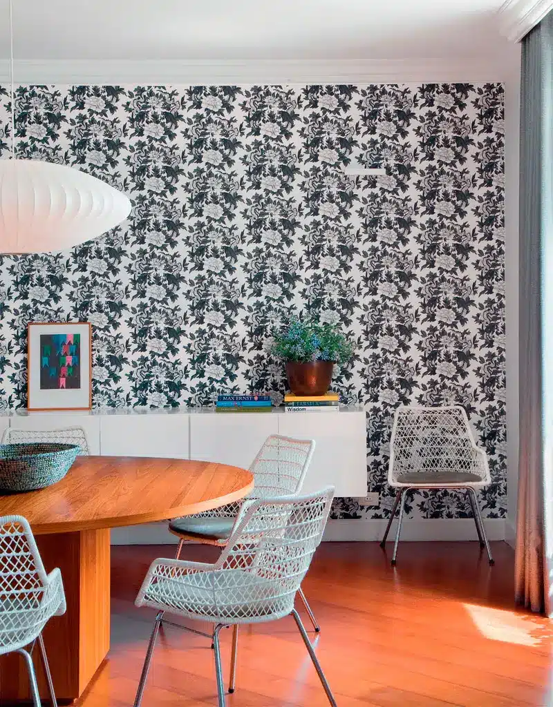 Diferentes desenhos do tecido de parede tecido11