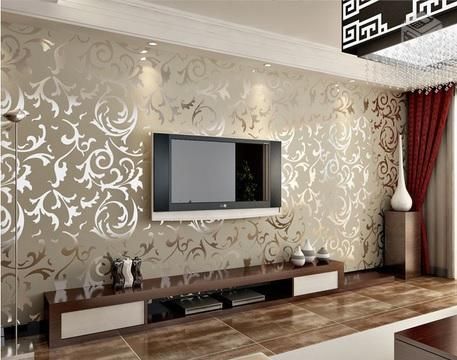 Diferentes desenhos do tecido de parede tecido21