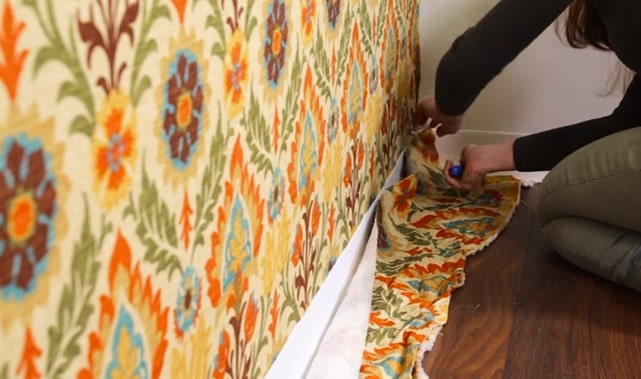 Dicas de como aplicar o tecido de parede tecido5