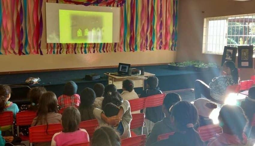 Video dos alunos professor11