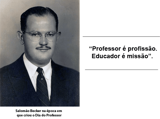 O Dia do Professor é uma oportunidade de reconhecimento professor8