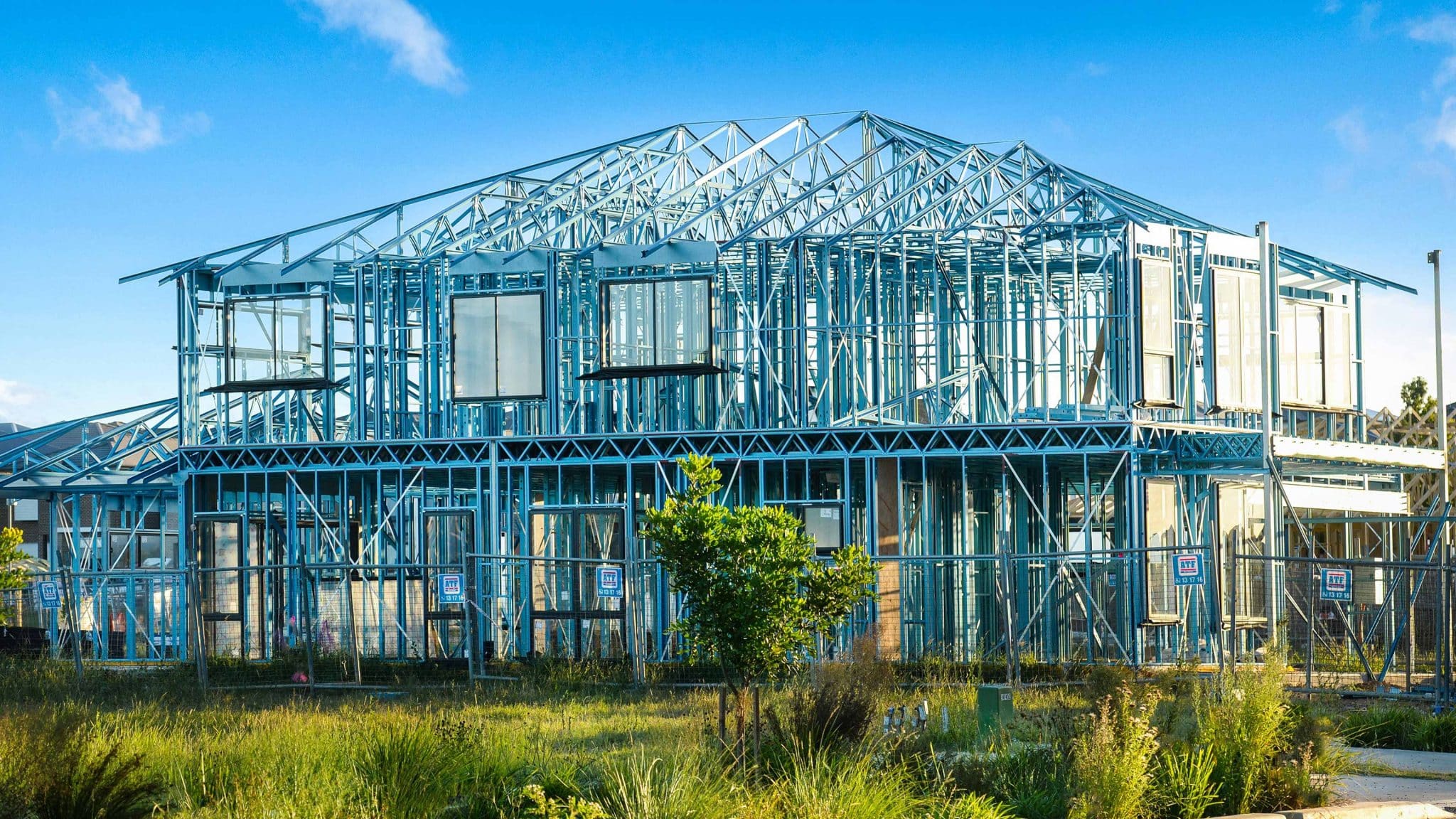 Casa senso contruída em Stell Frame