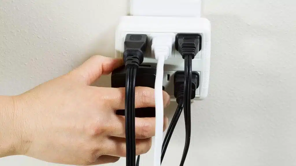 Tomada próxima suporte4