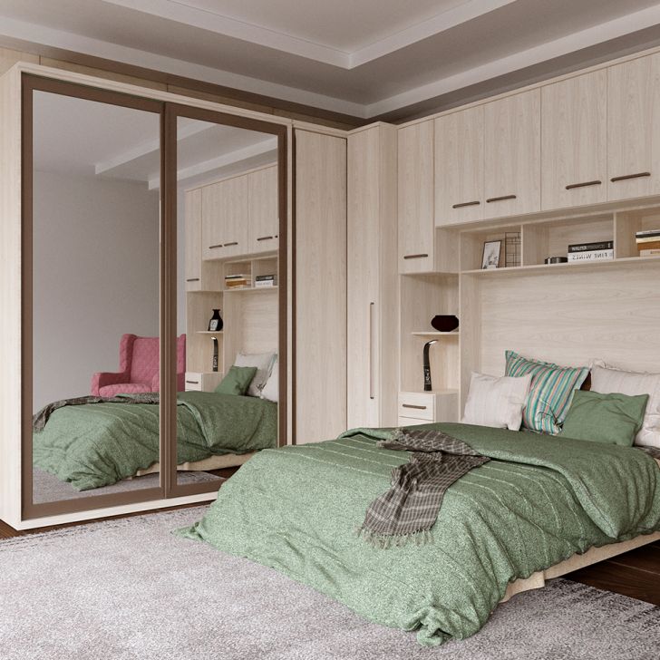 Guarda-roupa modulado de casal com espelho casalespelho6