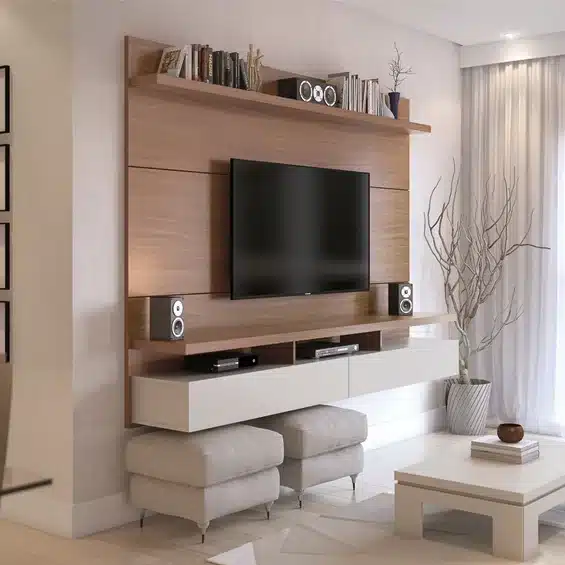 Rack com painel suspenso rack5