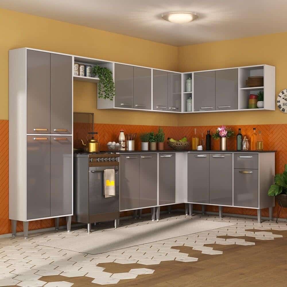 Conjunto NewlineNY 3 Em 1 - Acessórios De Aço Para Frutas: Corta, Bola E Fatia