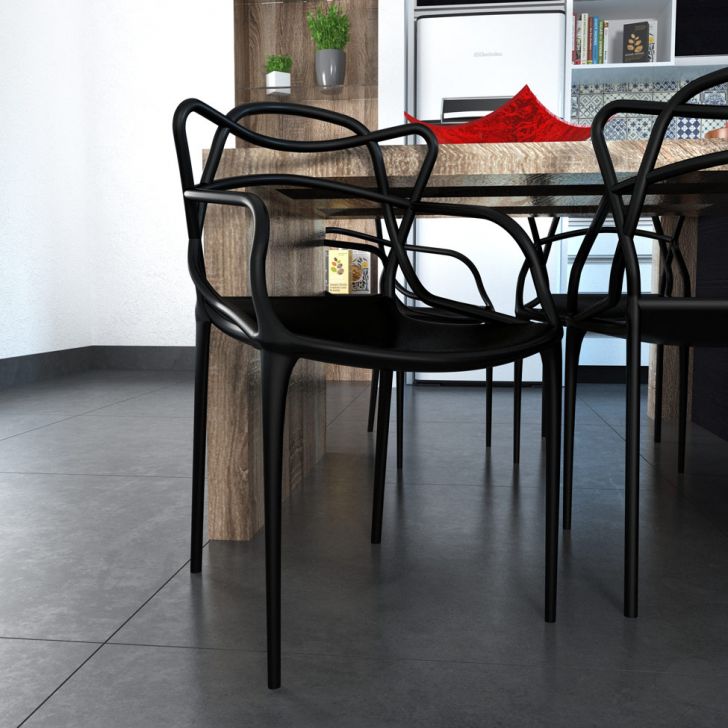 Cadeira Allegra preta allegra