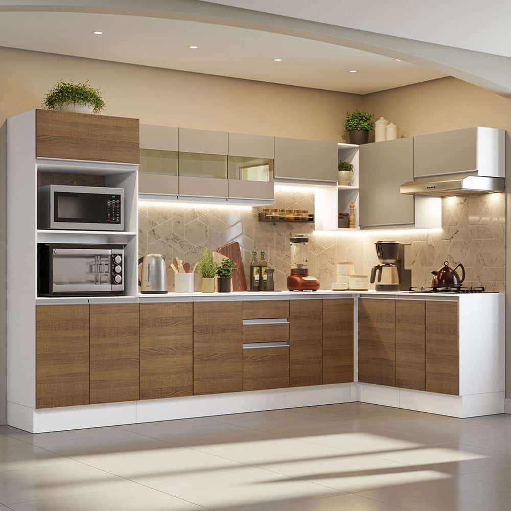 Armário de Cozinha: Um Guia para Escolher o Armário de Cozinha Perfeito 10 armário de cozinha de canto