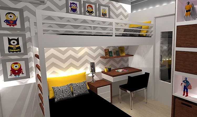 Como Escolher a Cama para Quartos Pequenos Camas Beliches: Economizando Espaço no Quarto com Estilo e Conforto!