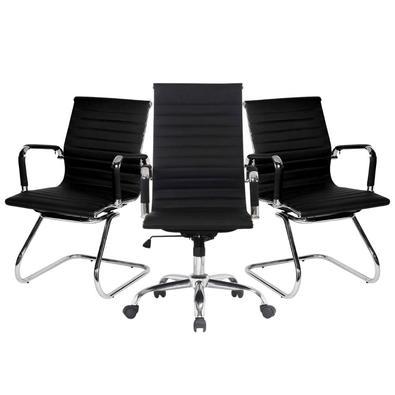 Cadeira para trabalhar home office fixa ou giratória? cadeirahome7