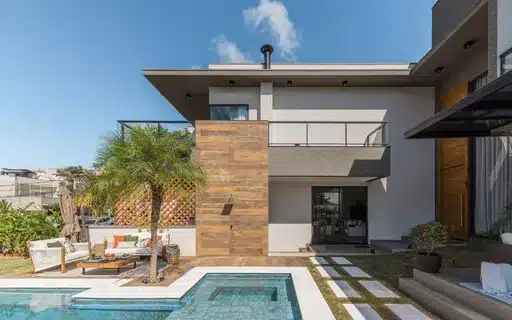 Casa com piscina - 5 maneiras de projetar e decorar! 1 casacompiscina2