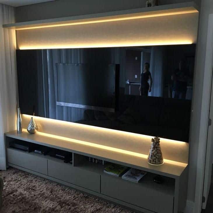 Painel com LED paineltv4