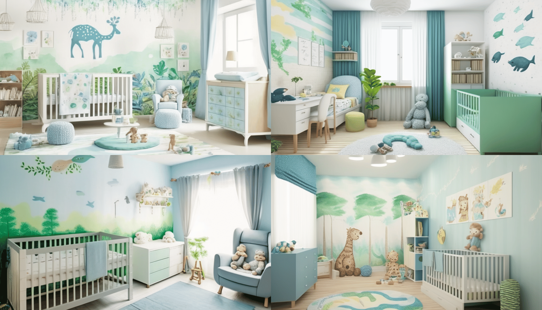 Decoração de Quarto de Bebê de menino