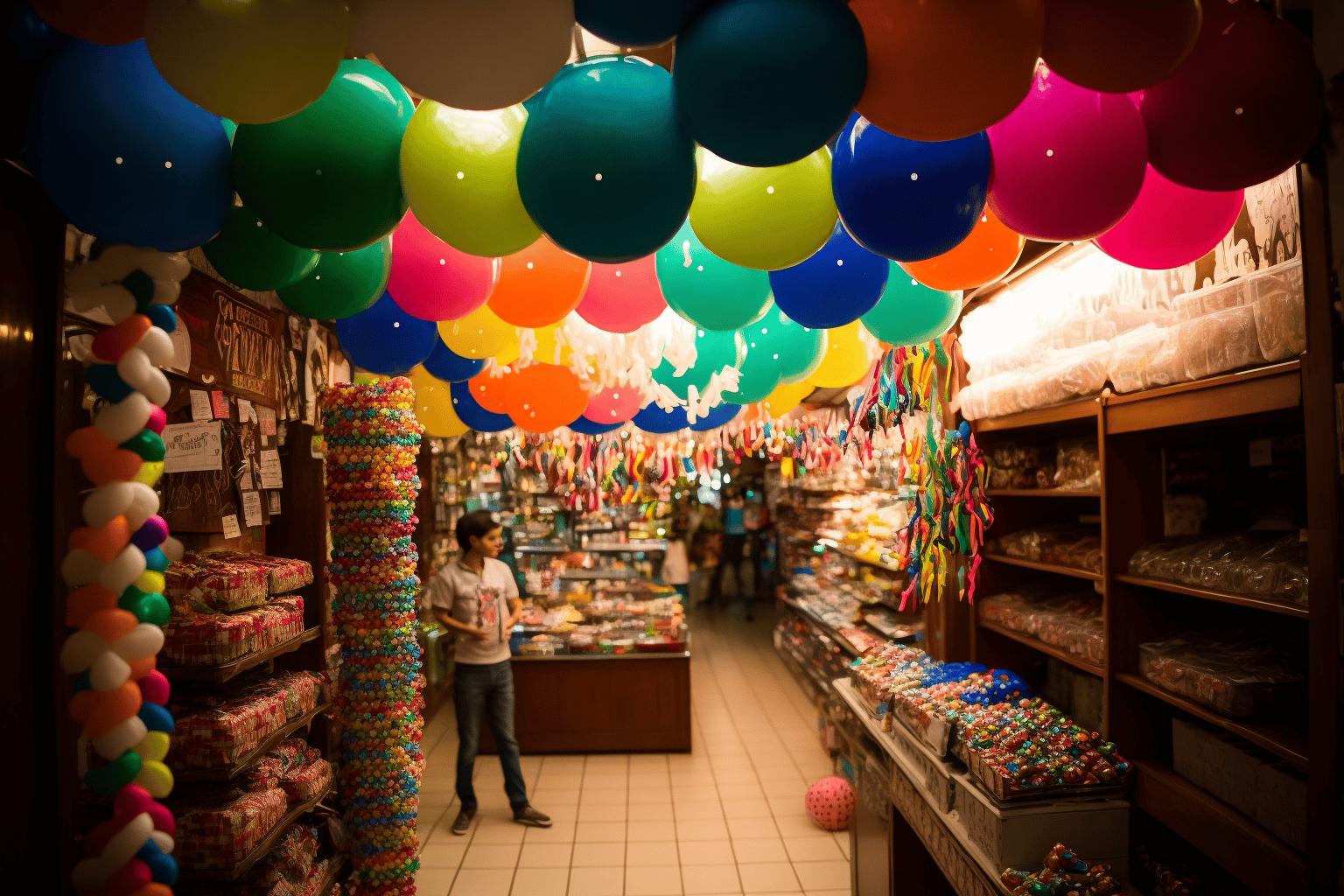 decoração de carnaval para loja