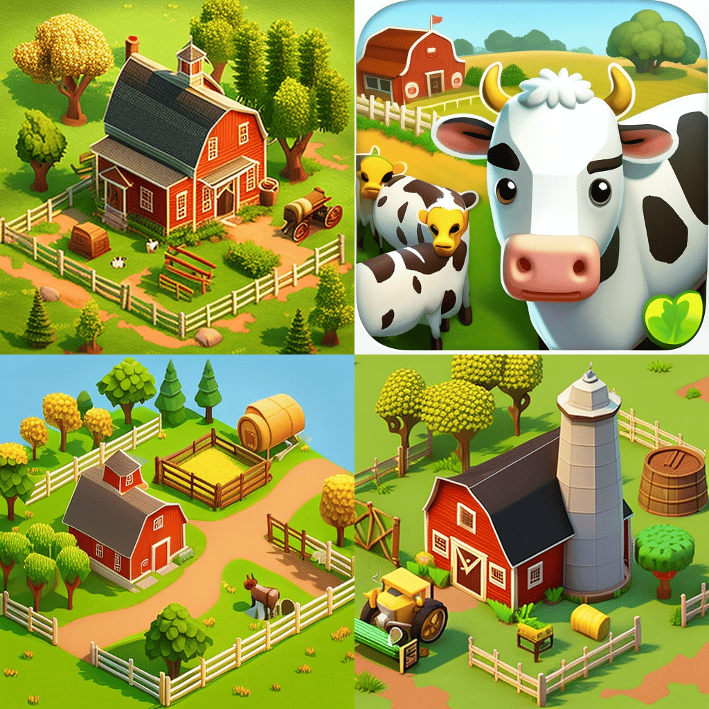 Hay day  Decoração de fazenda, Jogos de fazenda, Decoração