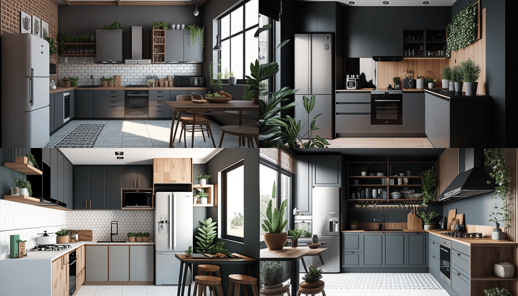 Modelos de janela de cozinha. Imagem por AA