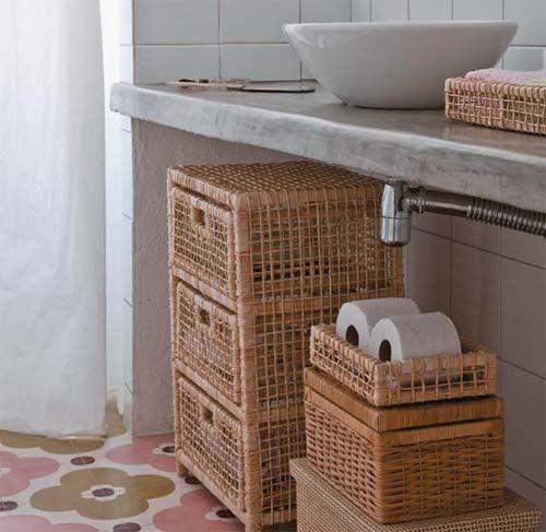 Soluções de armazenamento para lavabos pequenos lavabopequeno6