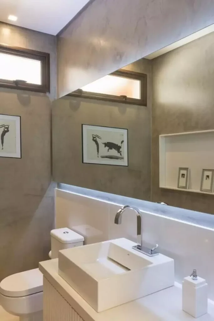 Dicas para aproveitar ao máximo o espaço limitado do lavabo pequeno lavabopequeno8