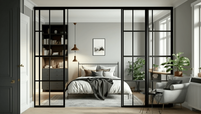 Porta de correr para quarto: dicas para melhor funcionalidade e beleza.