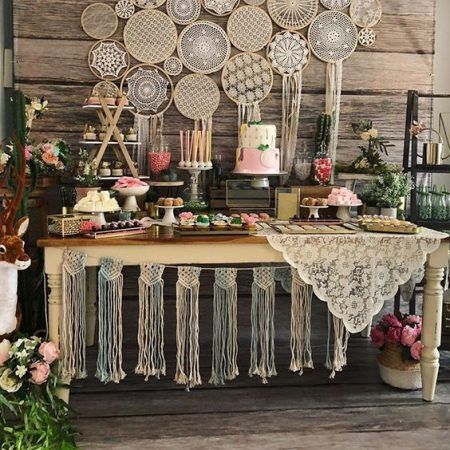 Chá de Panela Boho: dicas para uma festa inesquecível.