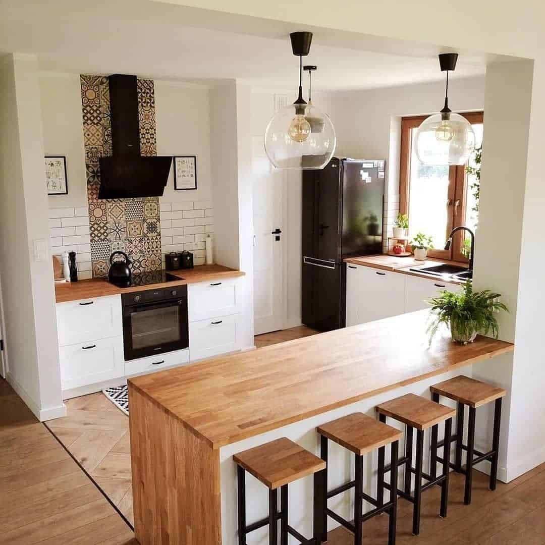 Aproveitando cada centímetro: Dicas para ter uma cozinha pequena com balcão funcional e aconchegante. 4 cozinha pequena com balcão