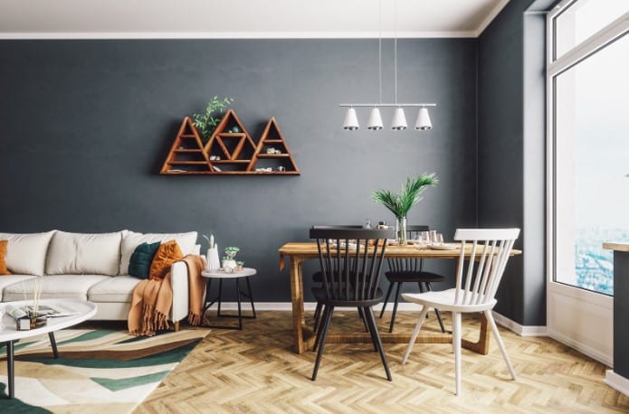 Dicas de decoração da sala de jantar e estar integradas pequenas