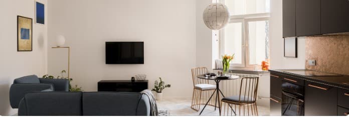 Dicas de decoração da sala de jantar e estar integradas pequenas