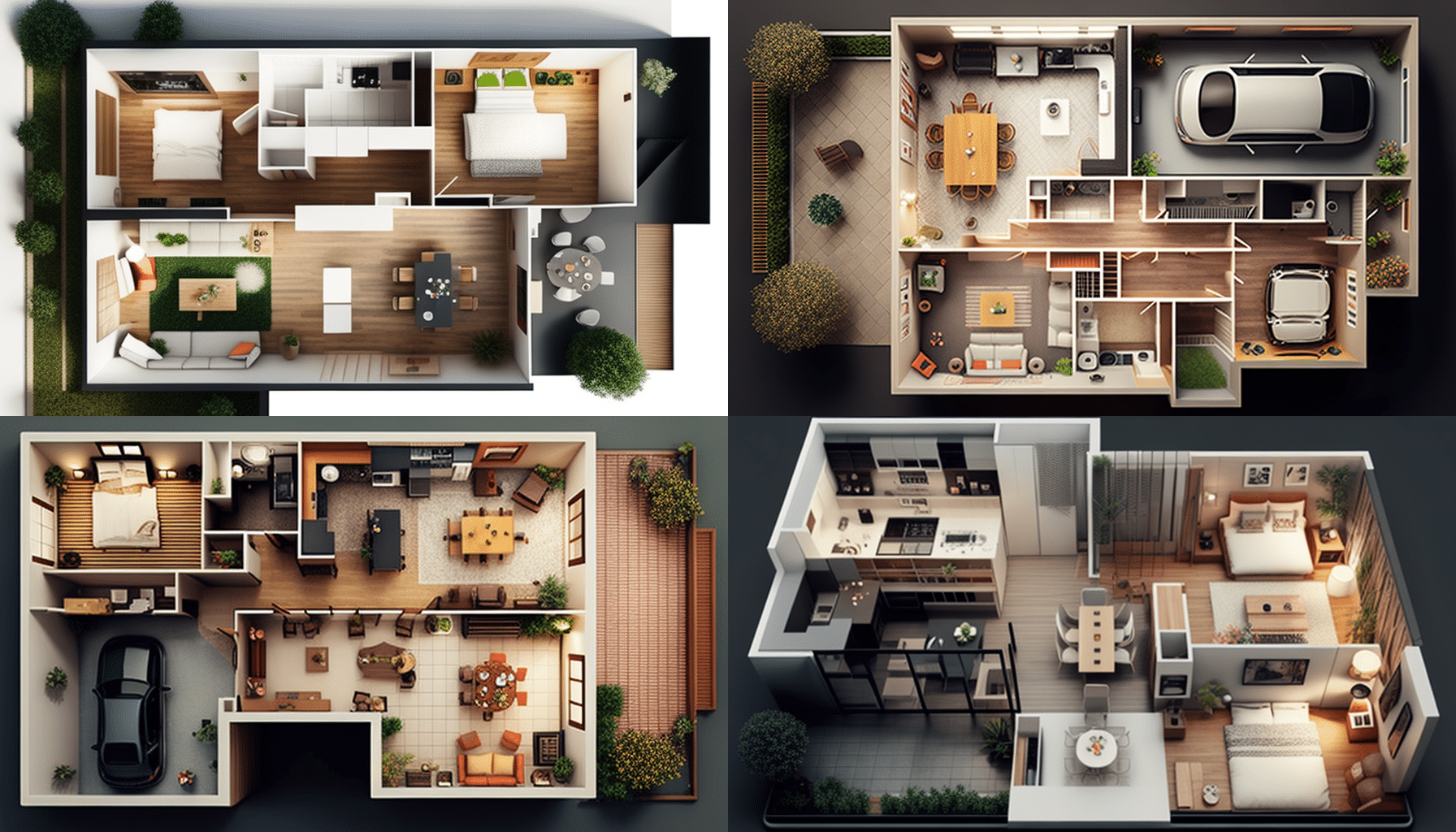 Ideias de projetos casas pequenas.