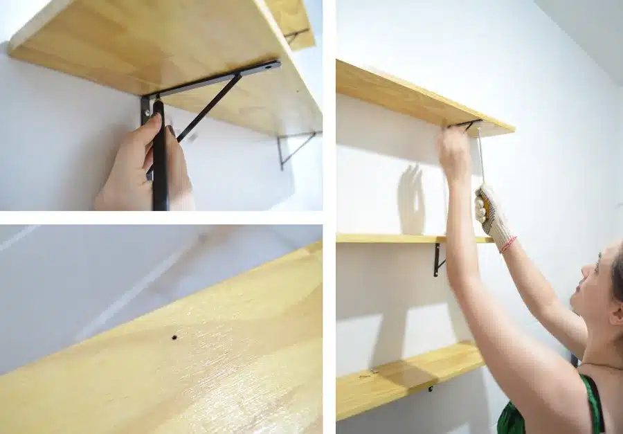 Como instalar a prateleira pinus cozinha?